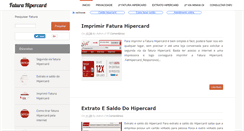 Desktop Screenshot of faturahipercard.com
