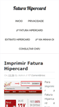 Mobile Screenshot of faturahipercard.com